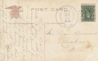 1909 Foote W Va West Virginia Dpo Mineral County 1890/1909 R5 On Postcard