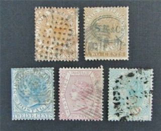 Nystamps British Straits Settlements Stamp 10//16 $65
