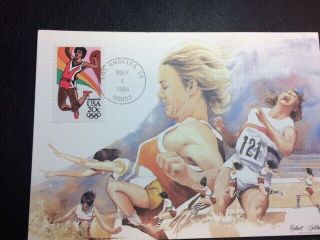Maximum Card - Summer Olympics 1984 - Woman 