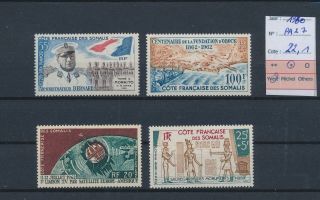 Lk85852 French Somalia 1960 Airmail Fine Lot Mh Cv 22,  1 Eur
