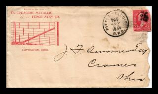 Dr Jim Stamps Us Illustrated Advertising Rpo Cover Pittsburgh St Louis 1896