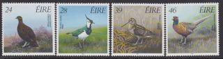 Ireland Scott 0755 - 758,  Mnh,  Wildlife Game Birds,  Set Of 4