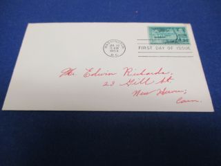 First Day Cover,  1953 Commodore Matthew C.  Perry U.  S.  Navy,  Fdc