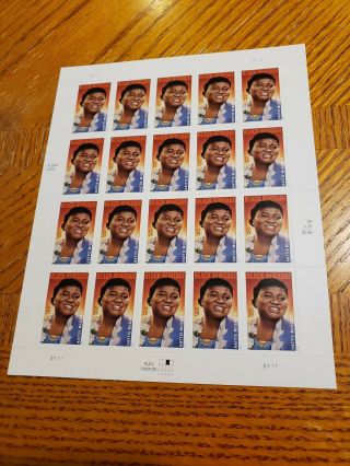 Scott 3996 - Black Heritage Series - Hattie Mcdaniel - Sheet Of (20) 39 Cent Stamps