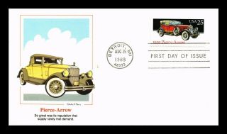 Dr Jim Stamps Us Pierce Arrow Classic Automobiles First Day Fleetwood Cover