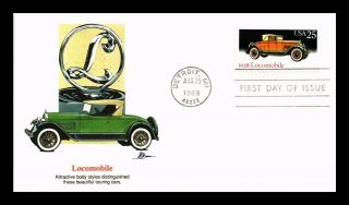 Dr Jim Stamps Us Locomobile Classic Automobiles First Day Cover Fleetwood