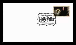Dr Jim Stamps Us Professor Snape Forever Stamp Fdc Harry Potter Cover