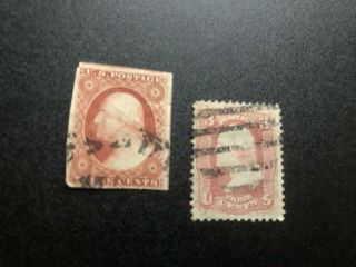Us Stamp Scott 11,  65 Scv 18.  00 B1473