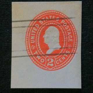 U.  S.  Sc U361 Envelope Cut Square 1899