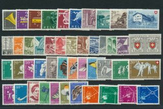 Switzerland.  Selection Of Very Fine Stamps,  All Mnh (ap0096)