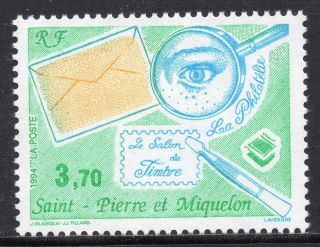 1252 - Saint Pierre And Miquelon 1994 - Stamp Fair In Paris - Mnh Set