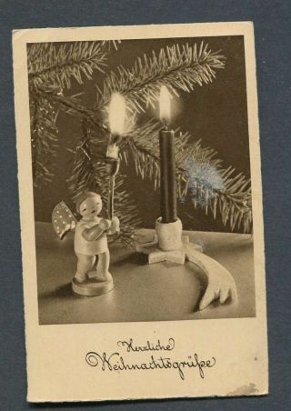 German Reich Ww Ii : Christmas Card From 1937 -