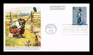 Dr Jim Stamps Us Arthur Burdette Frost American Illustrator Fdc Cover Mystic
