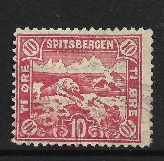 Spidsbergen 10o Local Stamp,  Polar Post,  Spitsbergen,  Spitzbergen,  Svalbar,  Norway