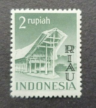 Early Riau Surcharge 2 Rupiah Vf Mnh Indonesia IndonesiË 272.  34 0.  99$