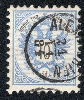 Austria Office Abroad Turkey Empire 1883 Stamp Sc.  11 Alexandrien