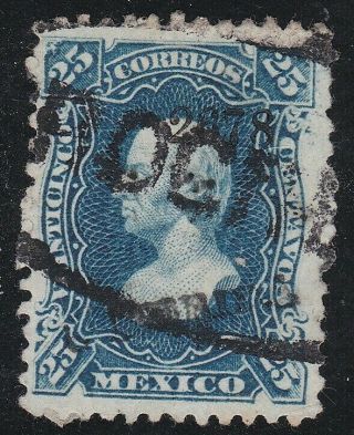 Mexico 109 1874 Issue Merida 2678 Cancel Progreso