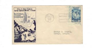 Fdc Scott 735a - 9 Leo August - - 1934 Byrd Imperforate