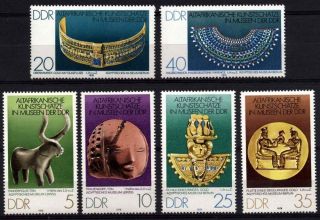 7706 - Germany East Ddr 1978 African Art Mnh