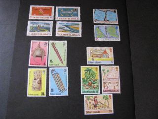 Gilbert Islands Stamp 4 Sets Never Hinged Lot B