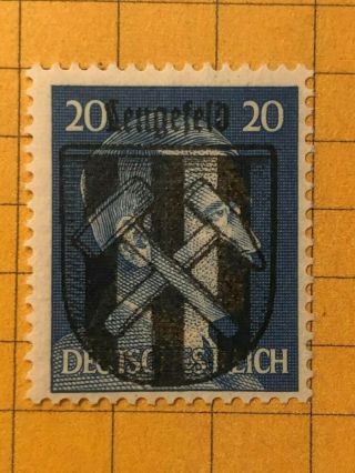 Germany (lengefeld) 1945 Post Wwii - Local Issue 20 Pfg.  Mnh