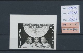 Lk44037 Belgium 1969 Moon Landing Astronauts Imperf Mnh Cv 17,  5 Eur