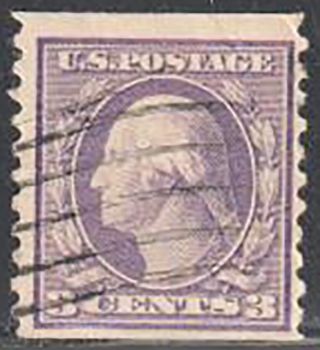Sc 494 - 3c George Washington Perf 10 Type Ii (494 - 3)