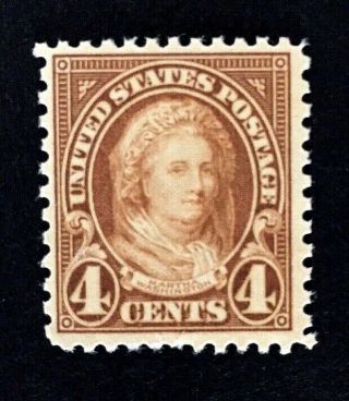 Us Stamps,  Scott 636 4c 1927 Vf/xf M/nh.  Sound.  Po Fresh.