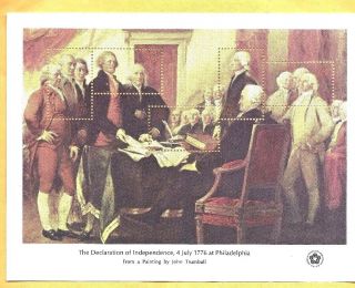 Scott 1687,  18 Cent,  Signing Declaration Of Independence - 5 Stamps Mnh 1976