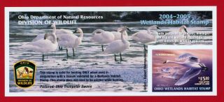 Clearance: (oh23) 2004 Ohio Wetlands Habitat Stamp Minisheet