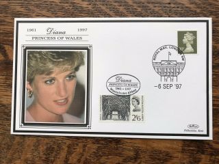Gb Benham Fdc 1997 Diana Princess Of Wales,