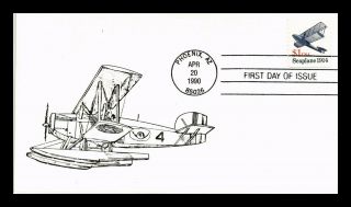 Dr Jim Stamps Us Seaplane Transportation Coil High Value First Day Cover