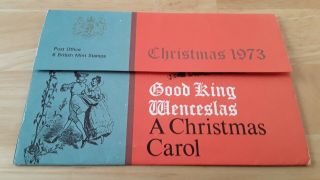 A Christmas Carol,  1973,  6 Stamps,  Good King Wenceslas,