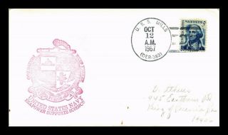 Dr Jim Stamps Us Navy Operation Deep Freeze Uss Mills Event Cover 1967