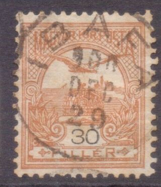 Hungary Magyar Postmark / Cancel " Ibafa " 1900