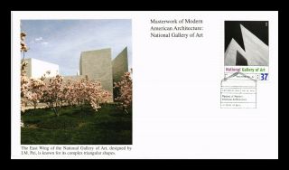 Dr Jim Stamps Us National Gallery Art Modern Masterworks Architecture Fdc Cover