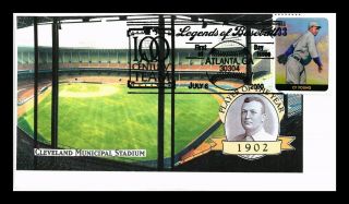 Dr Jim Stamps Us Cy Young Legends Of Baseball Fdc Cover Scott 3408m