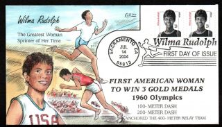 Us Collins Fdc Sc 3436 Wilma Rudolph