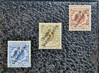 Nystamps German South West Africa Stamp 1 // 12 Og H $31