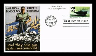 Dr Jim Stamps Us Italy Invaded By Allies World War Ii Fdc Cover Washington Dc