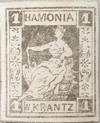 German States Hamburg 1863,  W.  Krantz Hamonia,  Lot 1
