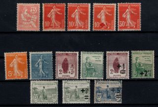 P123633/ France Stamps – Lot 1902 - 1922 Mh 147 E
