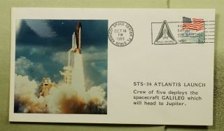 Dr Who 1989 Kennedy Space Center Fl Shuttle Atlantis Launch Nasa C126515
