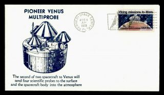 Dr Who 1978 Pioneer Venus Multiprobe Spacecraft Nasa C126117