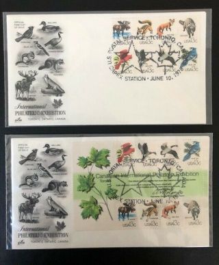 Two 1978 Canadian International Philatelic Exhibition First Day Covers Cachet