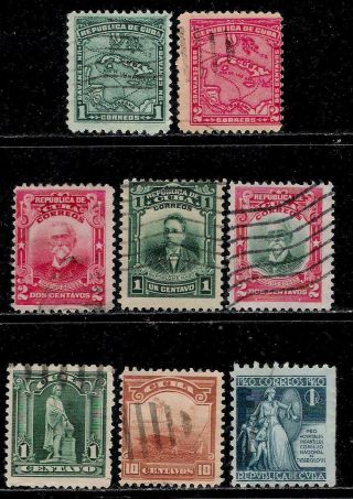 Spanish Colony Havana 1899 - 1915 Over 100 Years Old Stamps