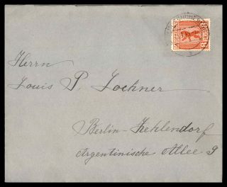 Schomeberg Germany January 1945 Cancel On Cover To Berlin Zehlendorf