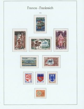 France - 1966 History Of France,  Arms,  Gallic Coin Precancel,  Tourist Publicity