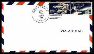 Mayfairstamps Us Naval 1969 Uss Hornet Cvs 12 Cover Wwb_69633