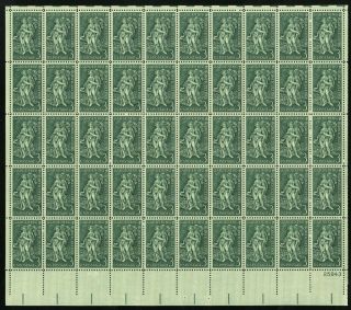 Us 1100 3¢ Gardening Horticulture Sheet Of 50 Vf Nh Mnh